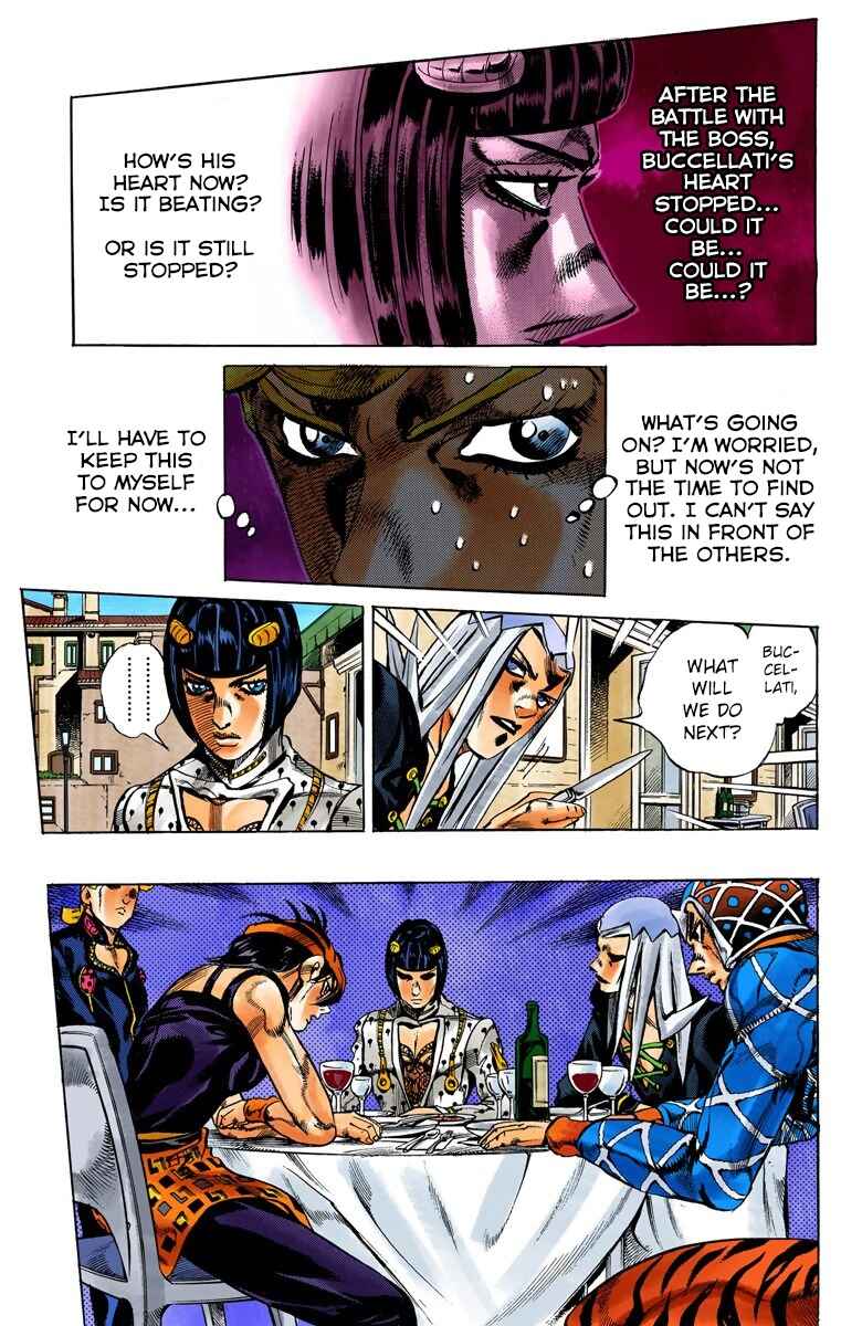 JoJo no Kimyou na Bouken: Part 5 - Ougon no Kaze Color-ban Chapter 85 - Page 10
