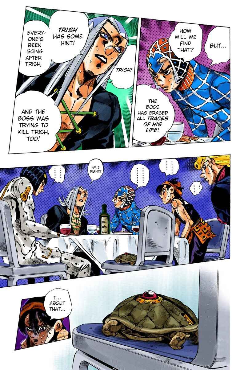 JoJo no Kimyou na Bouken: Part 5 - Ougon no Kaze Color-ban Chapter 85 - Page 12