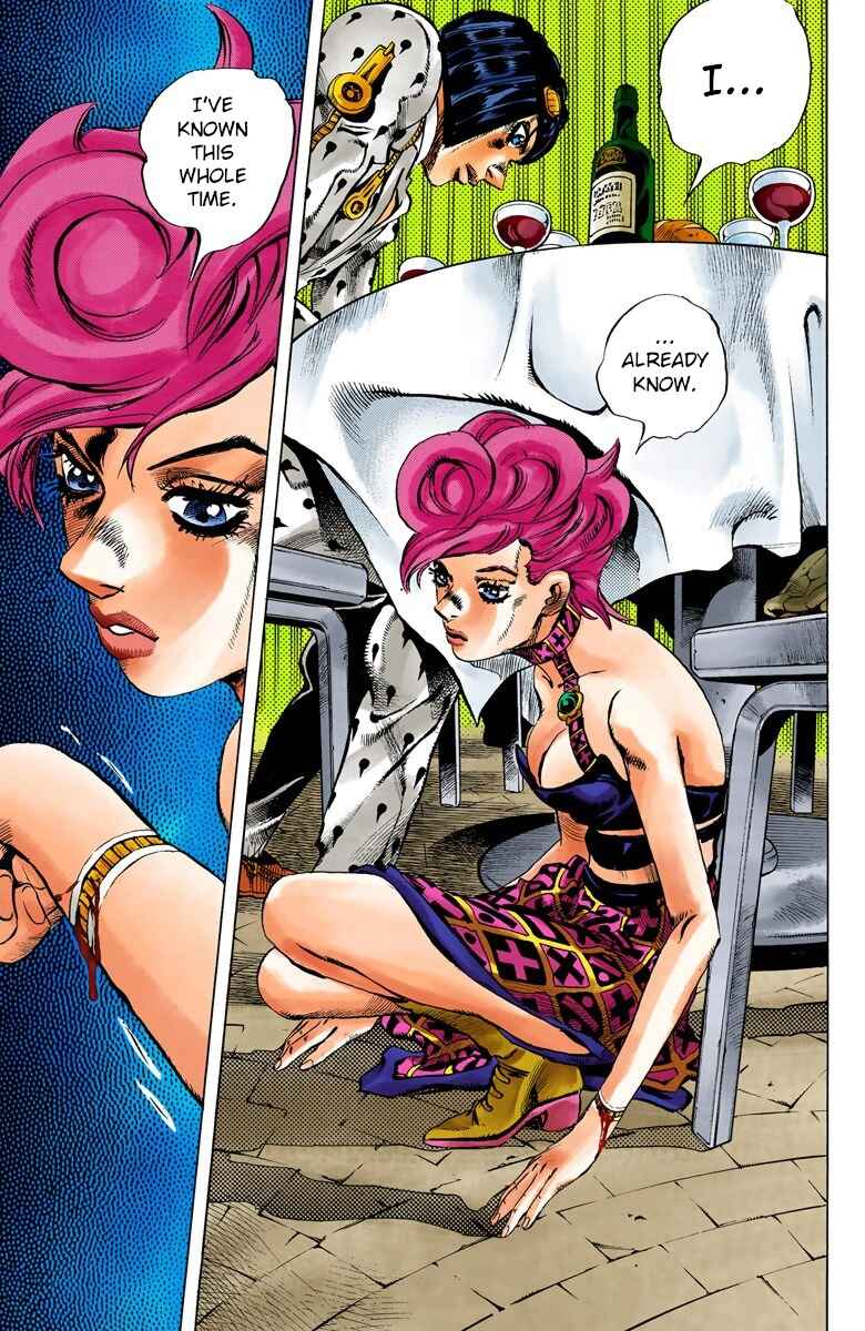 JoJo no Kimyou na Bouken: Part 5 - Ougon no Kaze Color-ban Chapter 85 - Page 14
