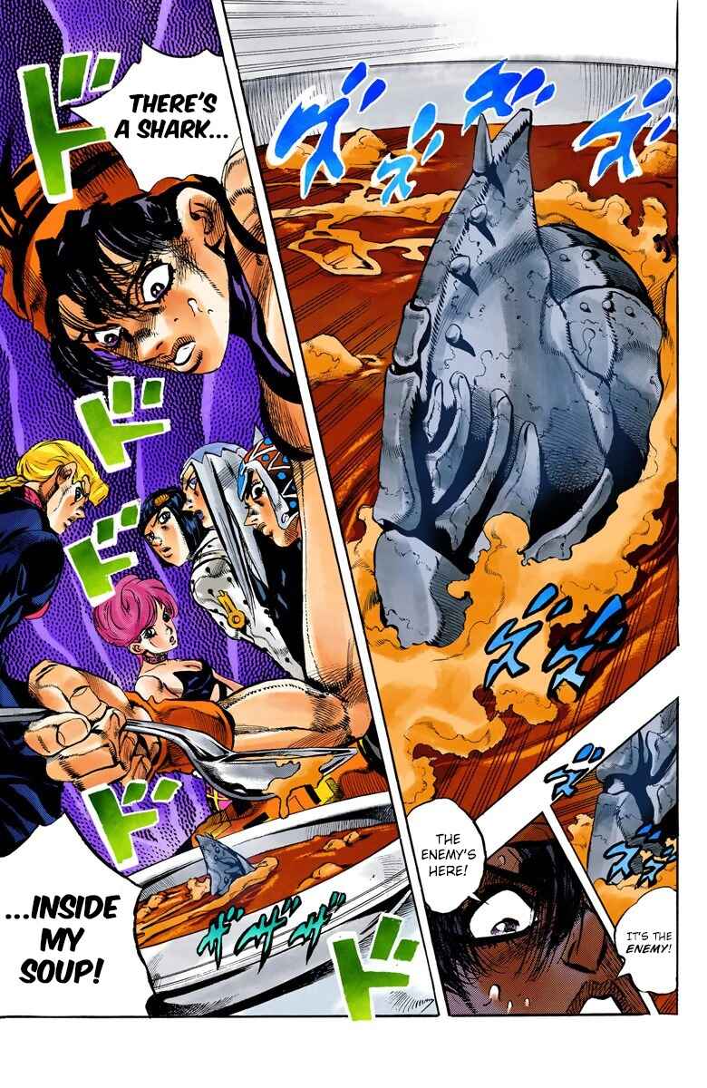 JoJo no Kimyou na Bouken: Part 5 - Ougon no Kaze Color-ban Chapter 85 - Page 22
