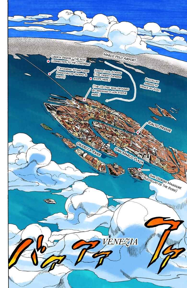 JoJo no Kimyou na Bouken: Part 5 - Ougon no Kaze Color-ban Chapter 85 - Page 3