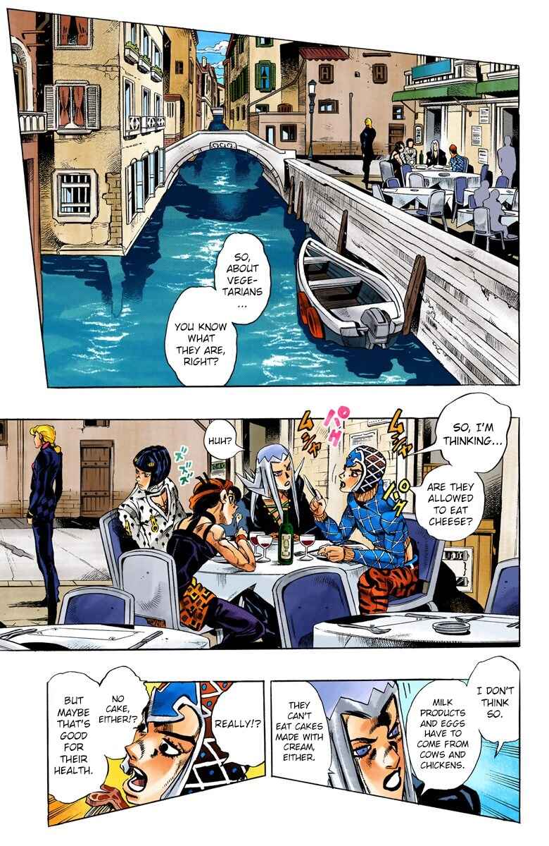 JoJo no Kimyou na Bouken: Part 5 - Ougon no Kaze Color-ban Chapter 85 - Page 4