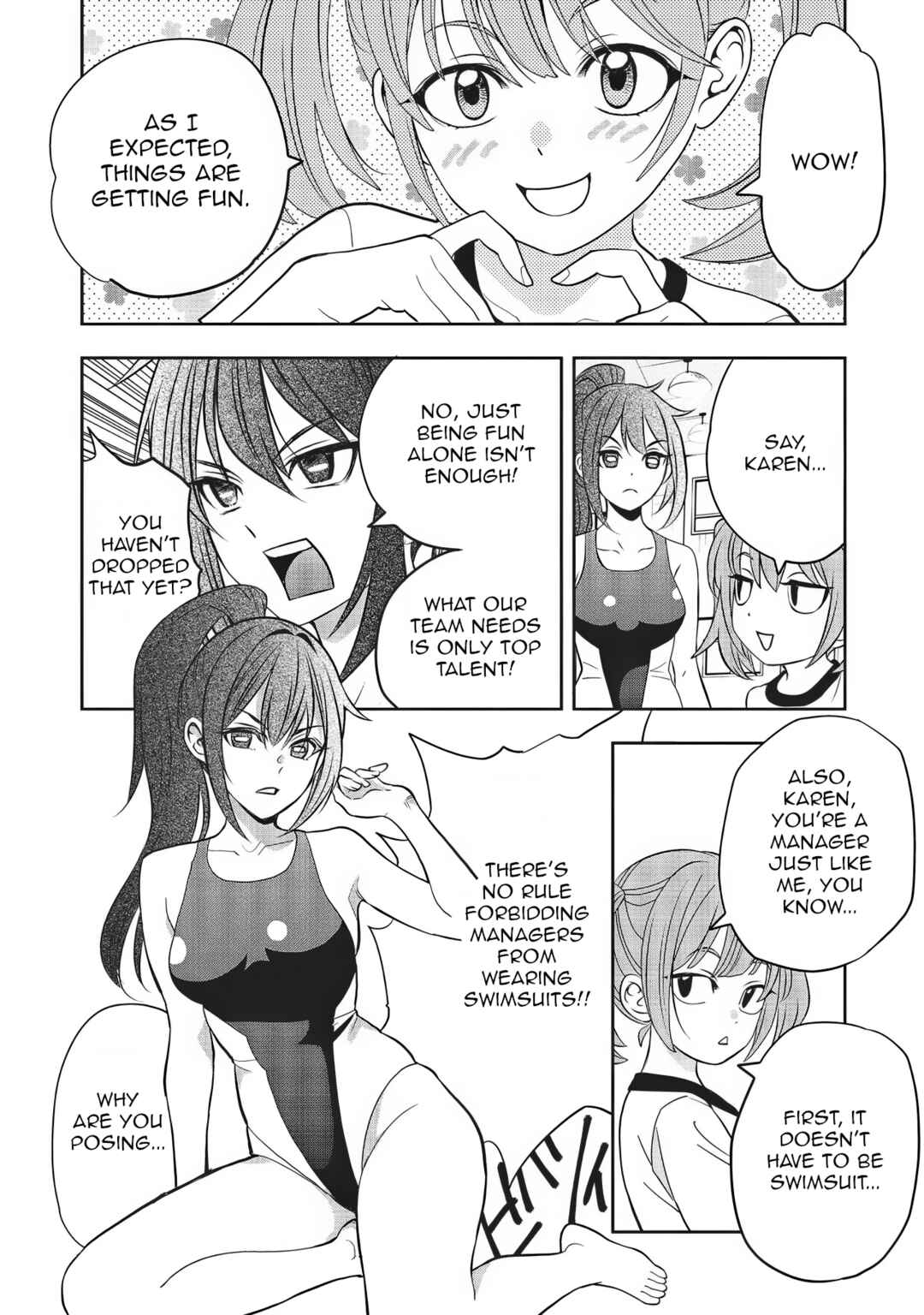 Aqua Puella: Shikinomori Koukou Suiei bu Chapter 5 - Page 8