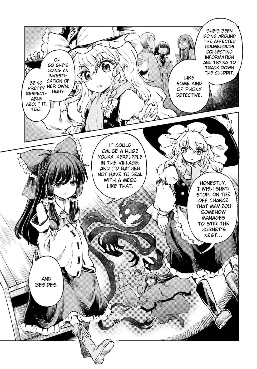 Touhou Suichouka: Lotus Eater-tachi no Suisei Chapter 50 - Page 7