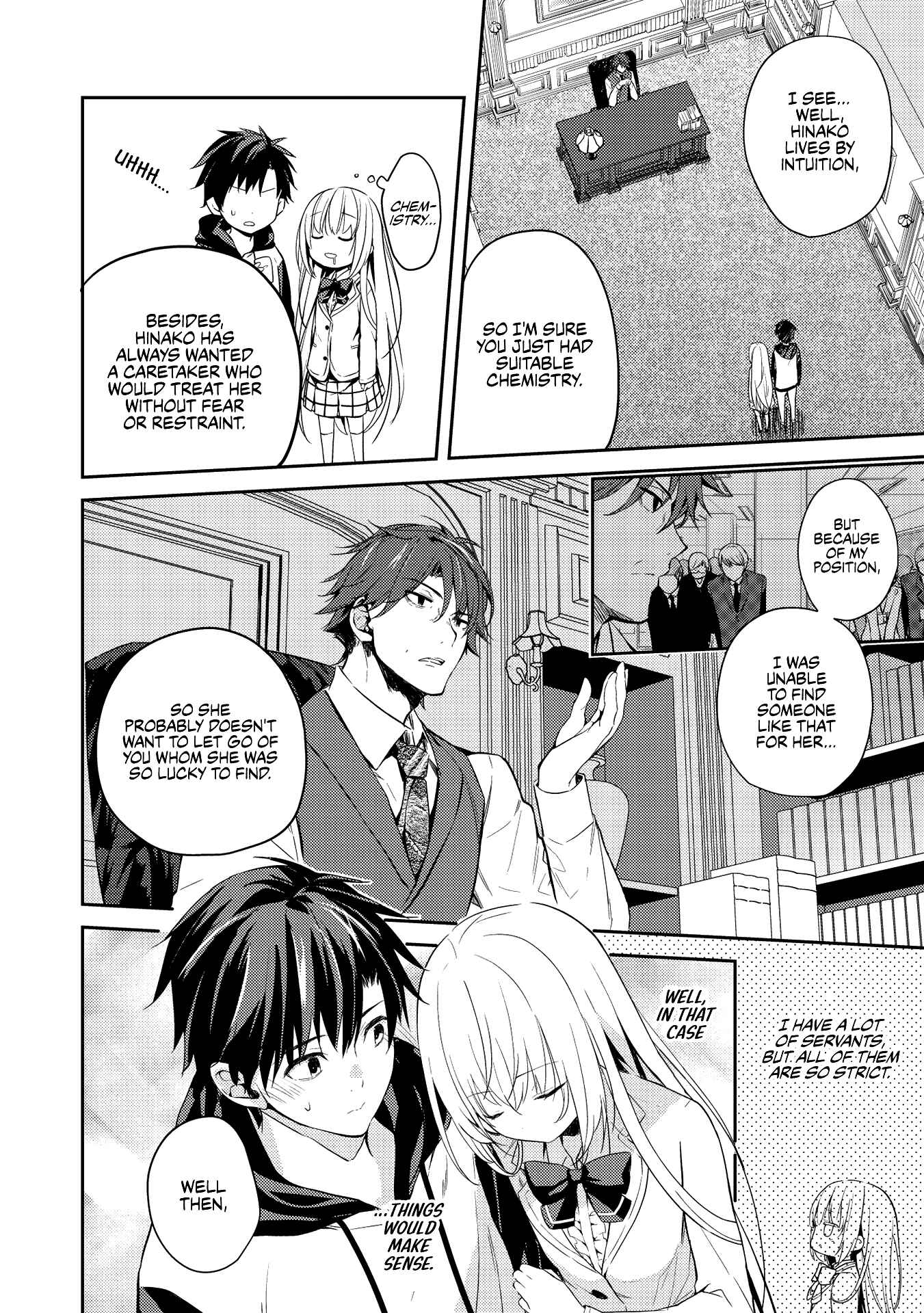 Saijo no Osewa - Takane no Hana-darake na Meimonkou de, Gakuin Ichi no Ojousama (Seikatsu Nouryoku Kaimu) wo Kagenagara Osewa Suru koto ni narimashita Chapter 2.1 - Page 12