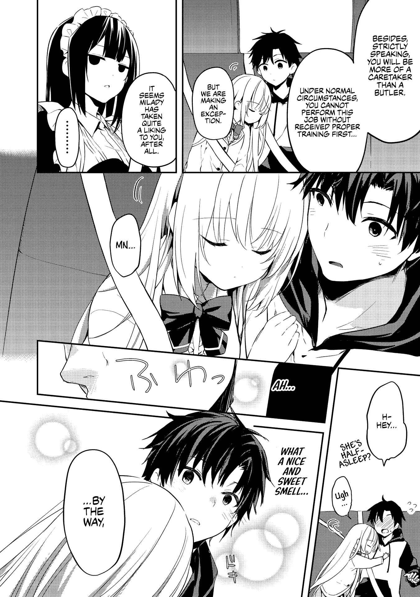 Saijo no Osewa - Takane no Hana-darake na Meimonkou de, Gakuin Ichi no Ojousama (Seikatsu Nouryoku Kaimu) wo Kagenagara Osewa Suru koto ni narimashita Chapter 2.1 - Page 4