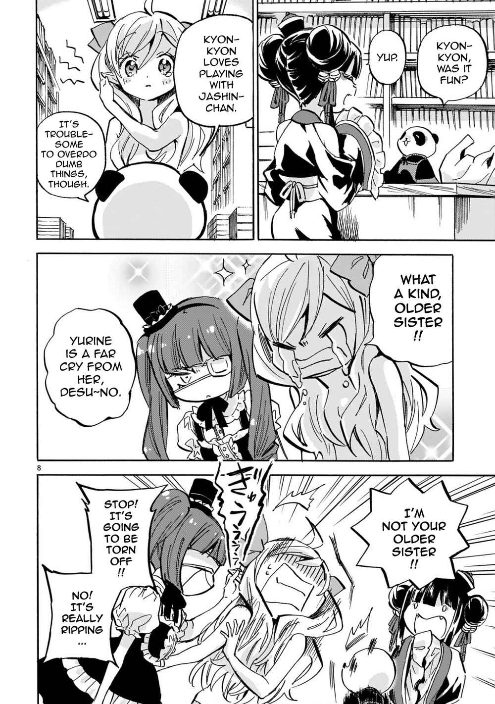 Jashin-chan Dropkick Chapter 222 - Page 8
