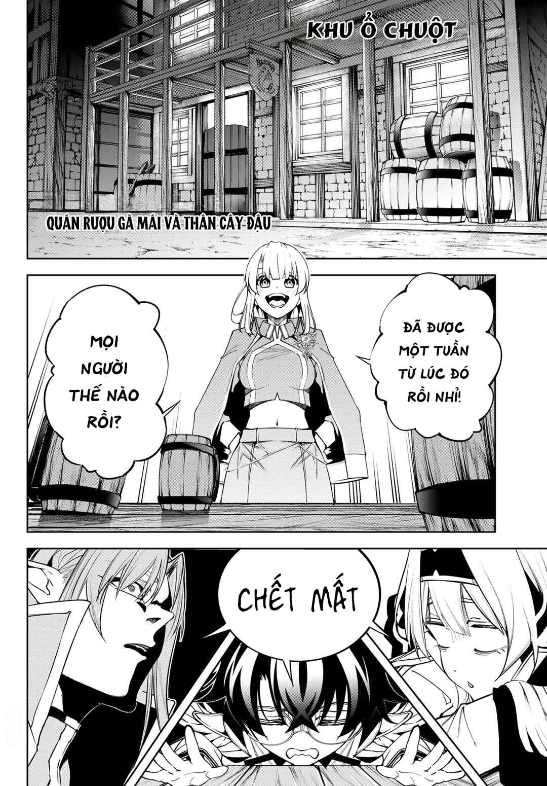 Tsue to Tsurugi no Wistoria Chapter 42 - Page 44