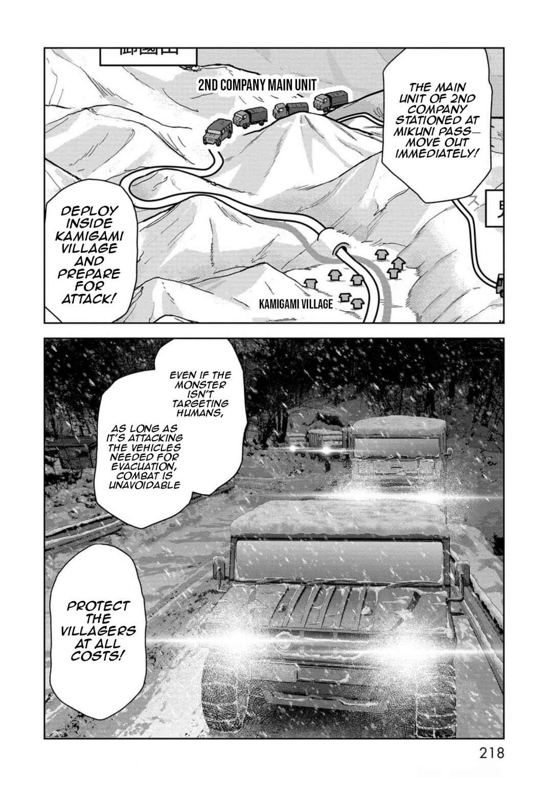 Kaijuu Jieitai Chapter 54 - Page 61