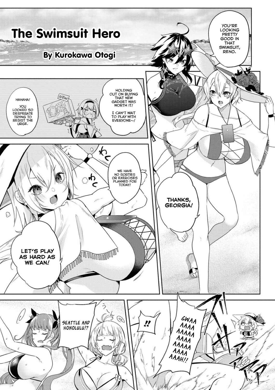 Azur Lane Comic Anthology Breaking!! Chapter 18 - Page 1