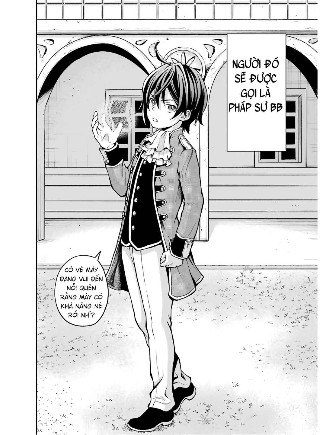 Saisoku Musou no B-kyuu Mahou Tsukai: Ippatsu Utareru Mae ni Senpatsu Uchikaesu! Chapter 1 - Page 10