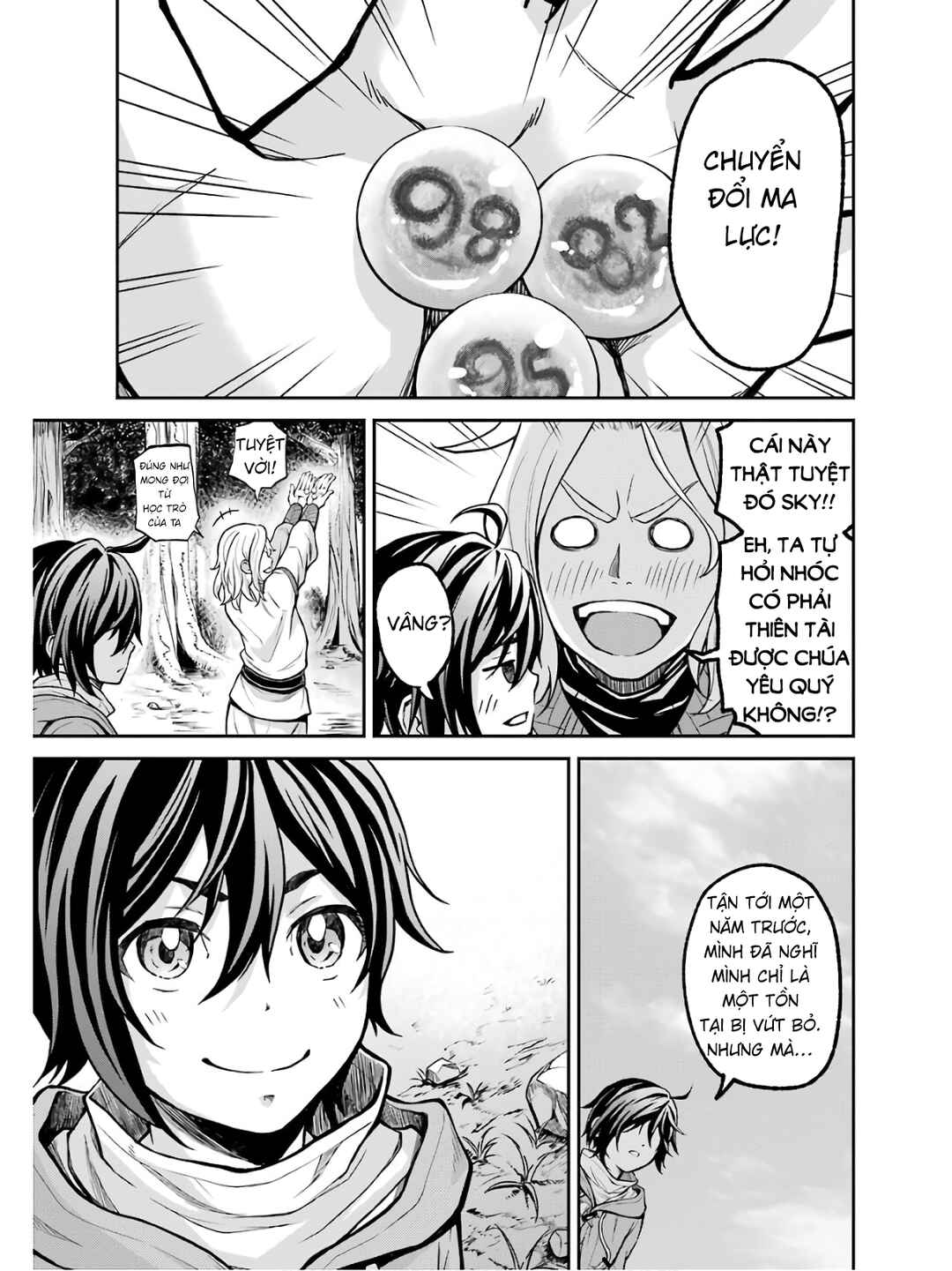 Saisoku Musou no B-kyuu Mahou Tsukai: Ippatsu Utareru Mae ni Senpatsu Uchikaesu! Chapter 1 - Page 32