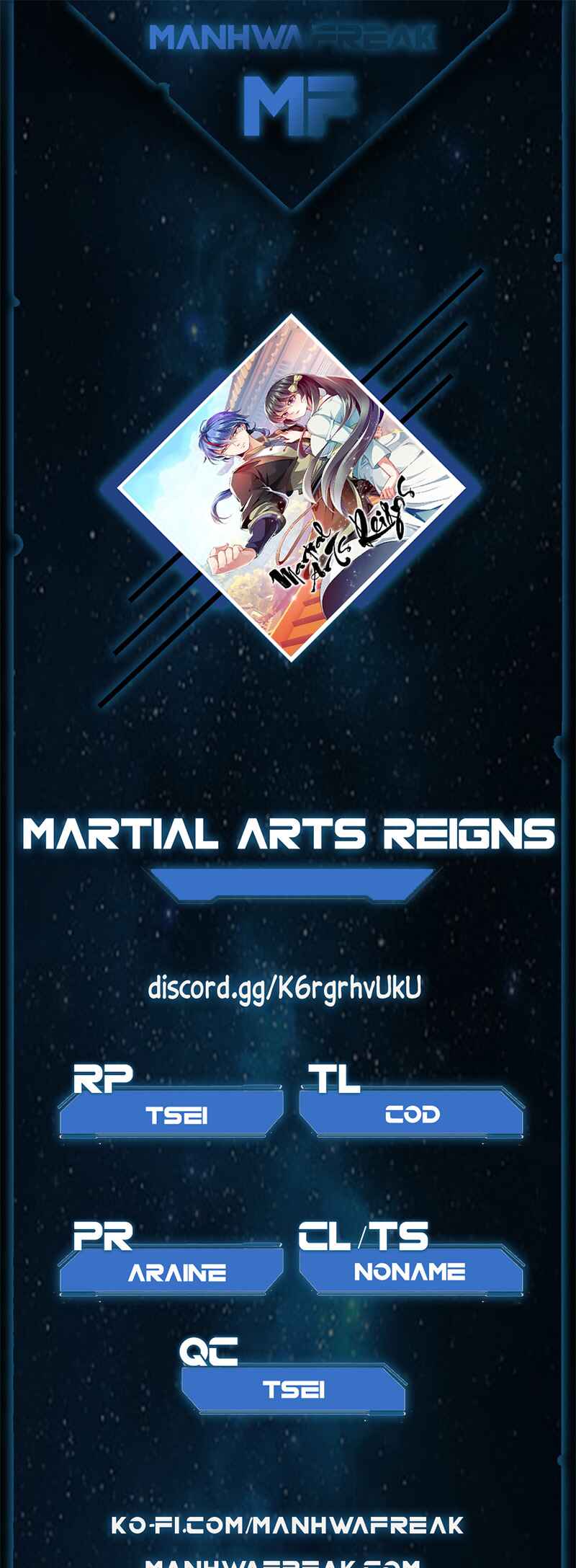 Martial Arts Reigns Chapter 600 - Page 1