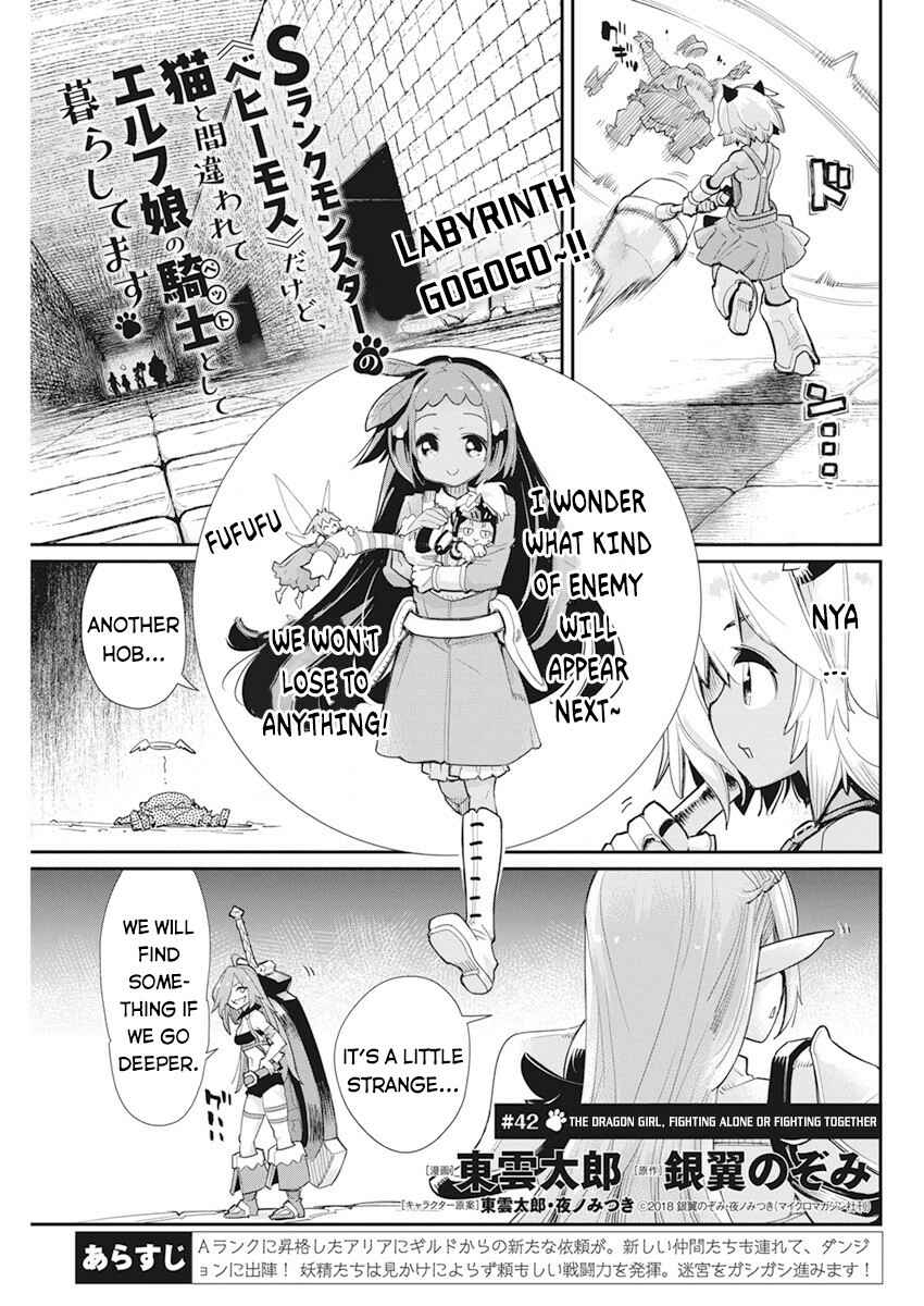 S-Rank Monster no "Behemoth" dakedo, Neko to Machigawarete Elf Musume no Pet to Shite Kurashitemasu Chapter 42 - Page 2