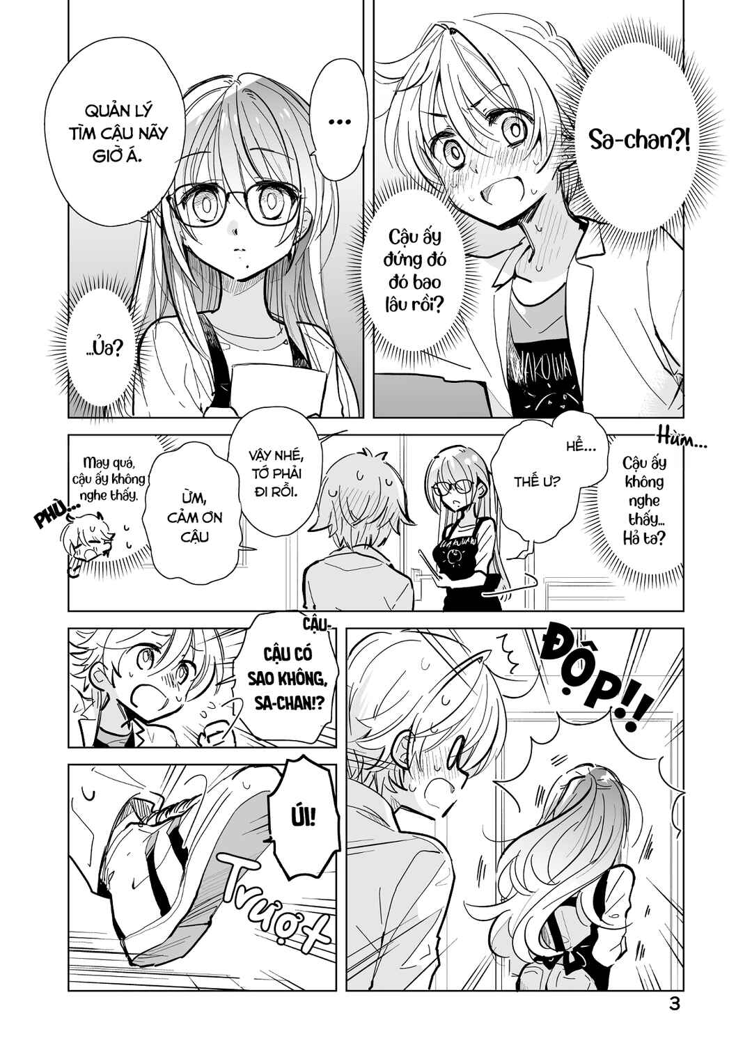 Drugstore Ten'in Sacchan no Nichijou Chapter 14 - Page 3