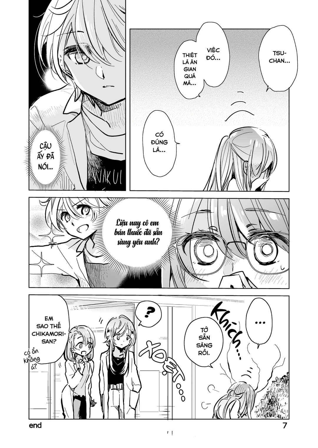 Drugstore Ten'in Sacchan no Nichijou Chapter 14 - Page 7