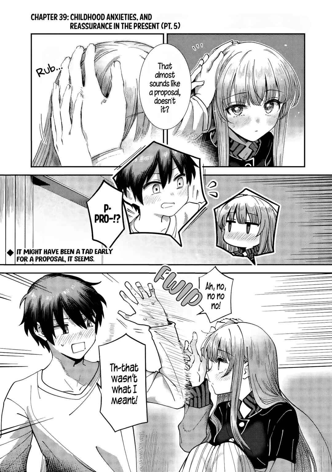 Otonari no Tenshi-sama ni Itsunomanika Dame Ningen ni Sareteita Ken: after the rain Chapter 39 - Page 1