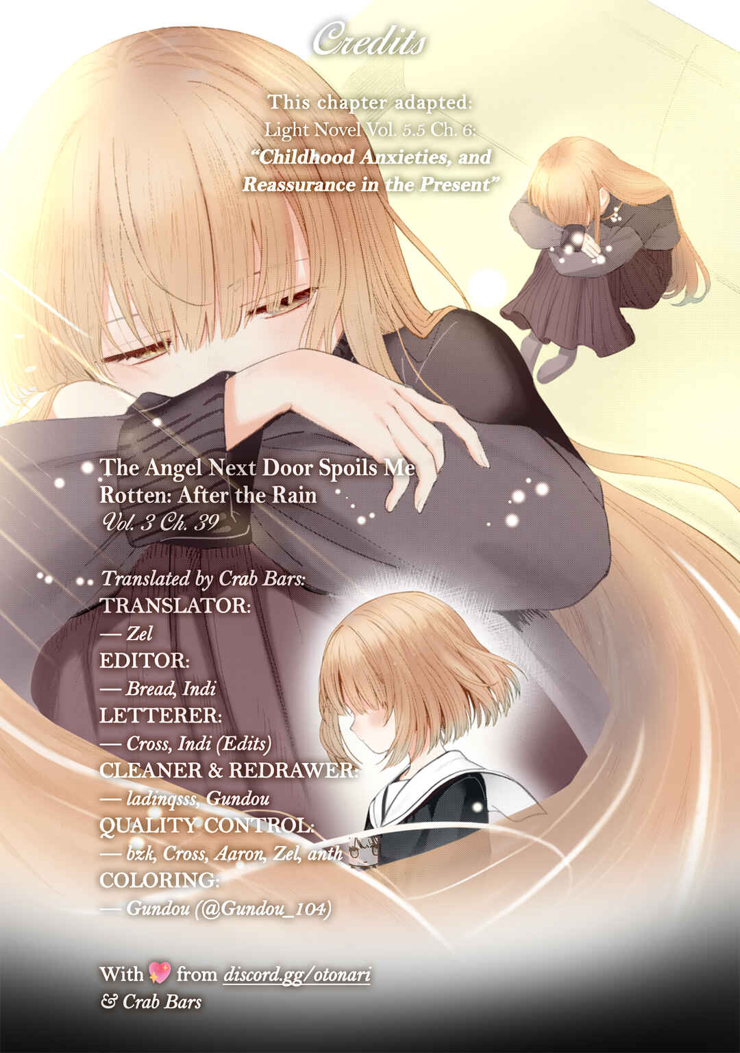 Otonari no Tenshi-sama ni Itsunomanika Dame Ningen ni Sareteita Ken: after the rain Chapter 39 - Page 12