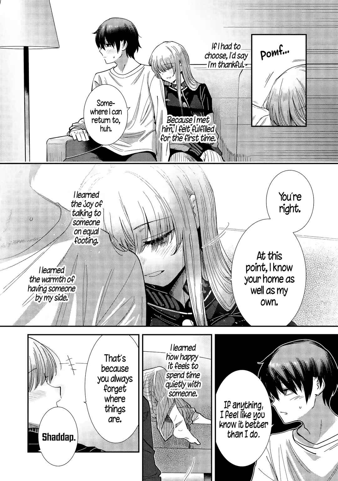 Otonari no Tenshi-sama ni Itsunomanika Dame Ningen ni Sareteita Ken: after the rain Chapter 39 - Page 4