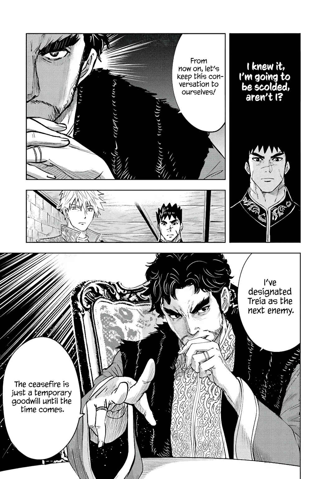 Oukoku e Tsuzuku Michi - Dorei Kenshi no Nariagari Harem Life Chapter 83 - Page 31