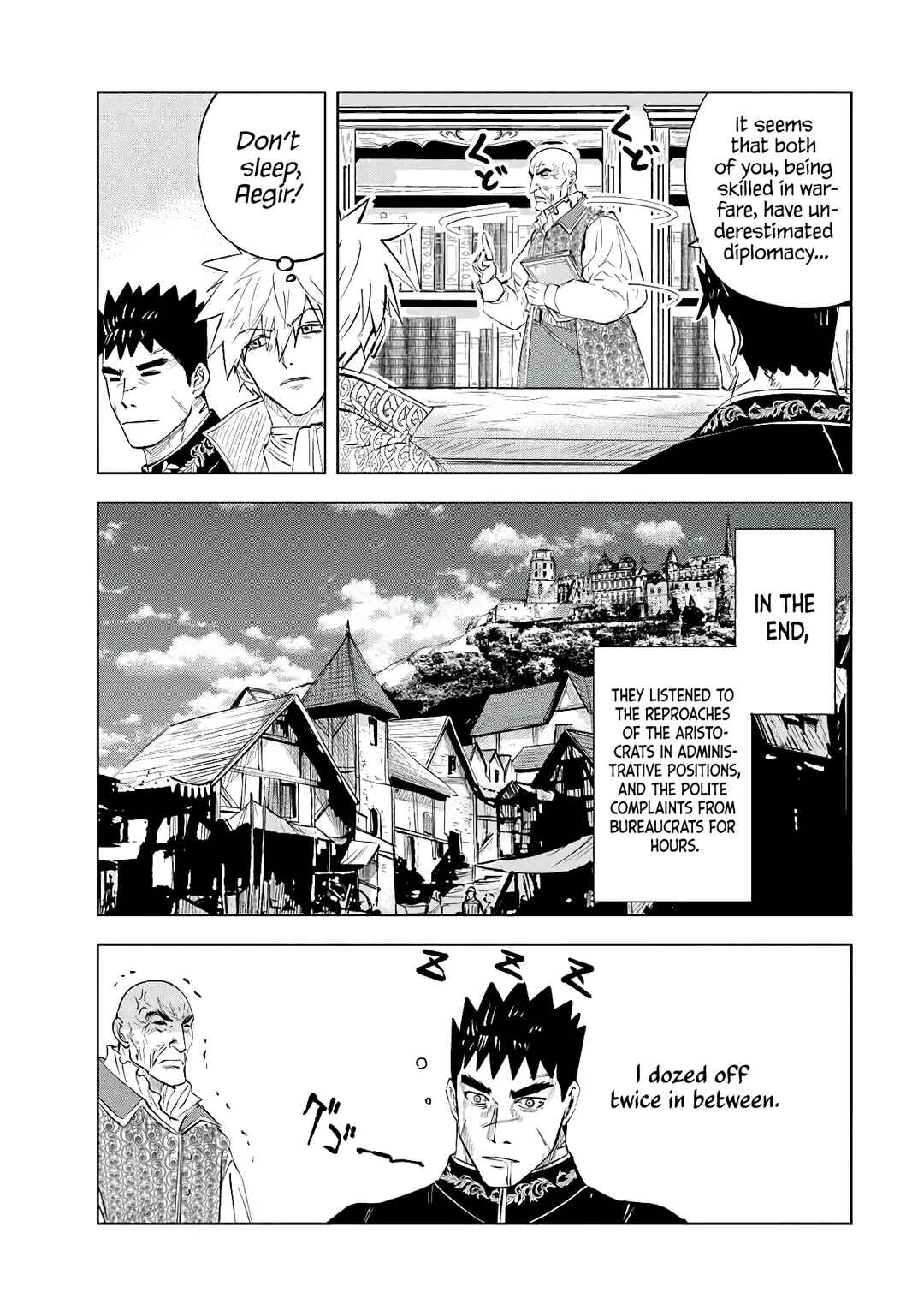 Oukoku e Tsuzuku Michi - Dorei Kenshi no Nariagari Harem Life Chapter 83 - Page 36