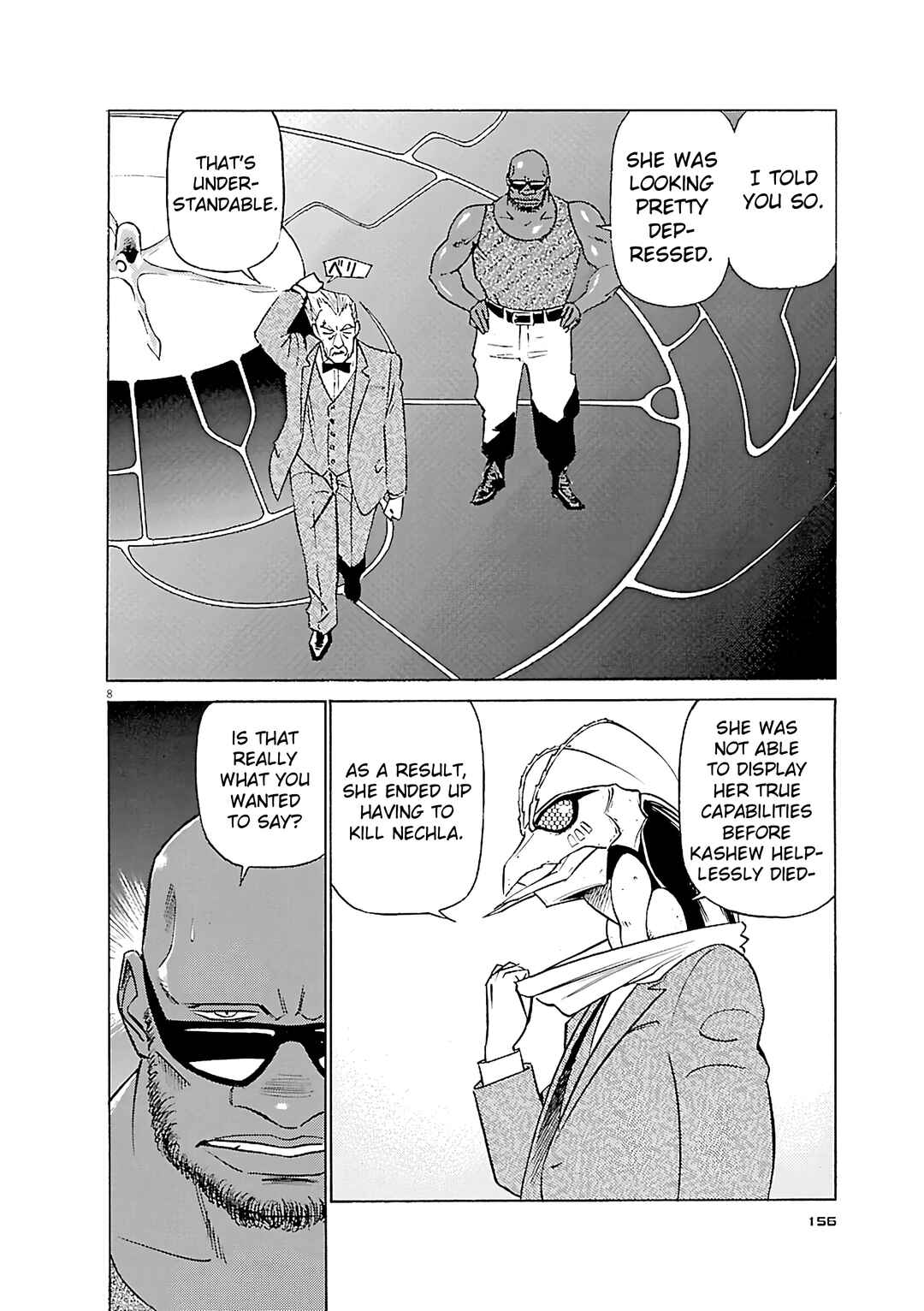 Tetsuwan Birdy Evolution Chapter 107 - Page 8