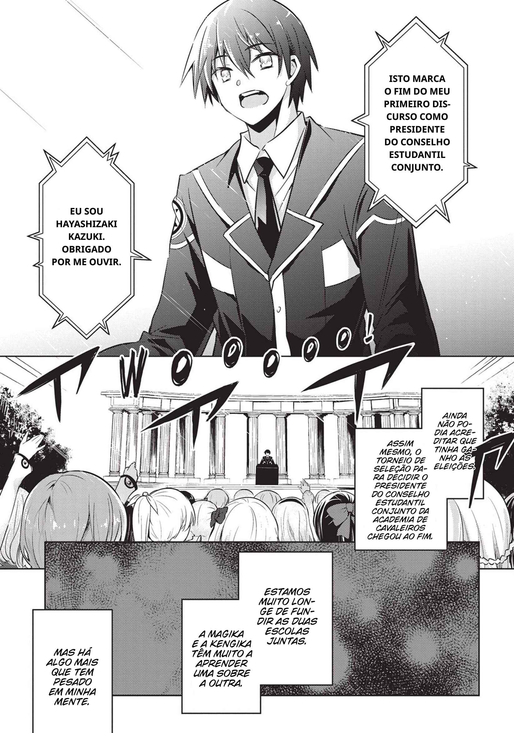 Magika no Kenshi to Shoukan Maou Chapter 61 - Page 22