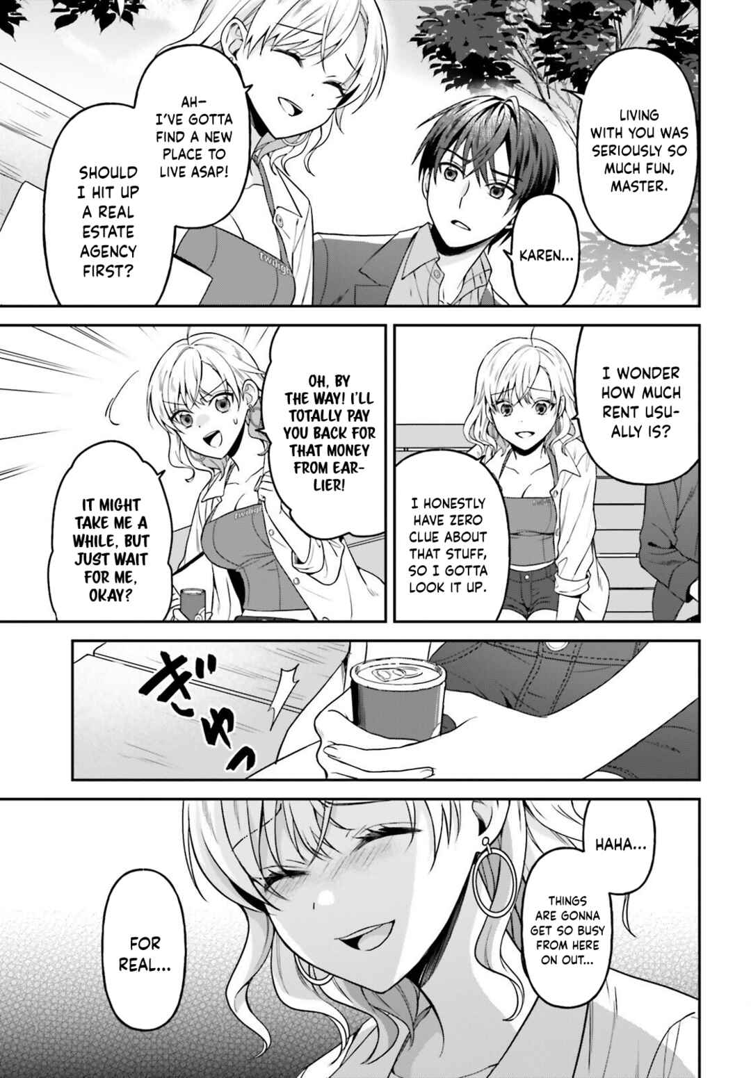 Negatte mo Nai Tsuihou Go kara no Slow Life? ~Intai Shita Hazu ga Nariyuki de Bishoujo Gyaru no Shishou ni Nattara Naze ka Mechakucha Natsukareta~ Chapter 15 - Page 4