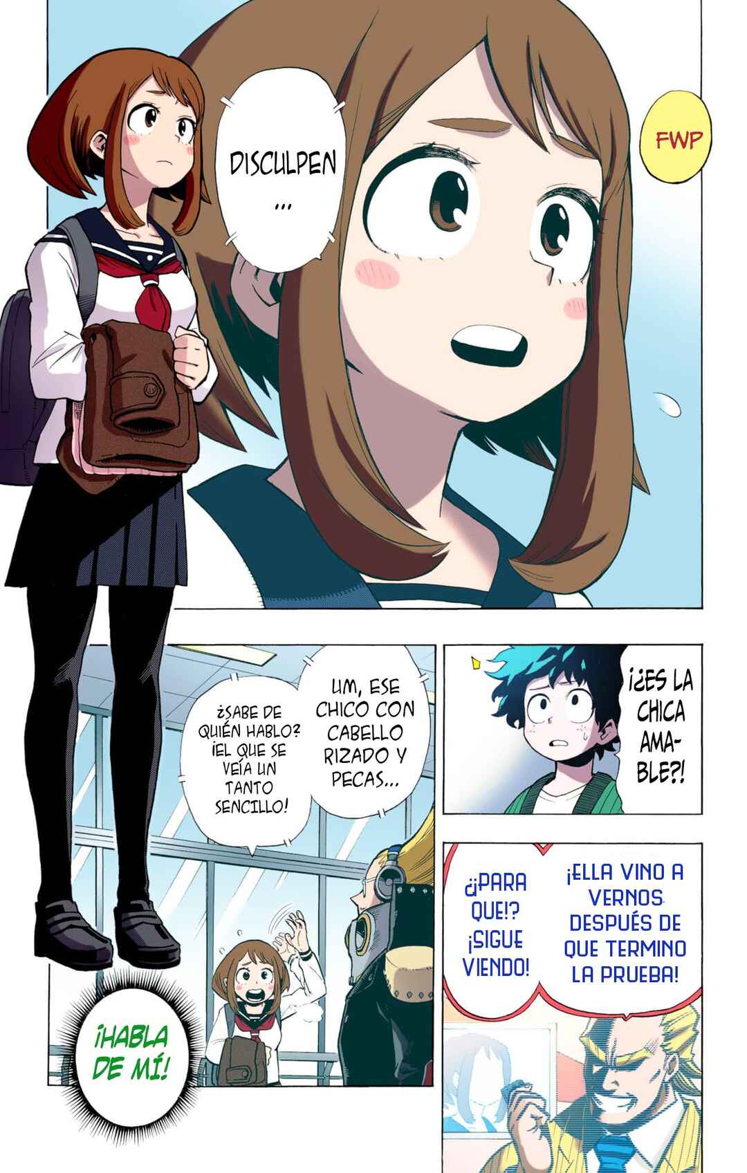 Boku no Hero Academia (Official Colored) Chapter 4 - Page 16