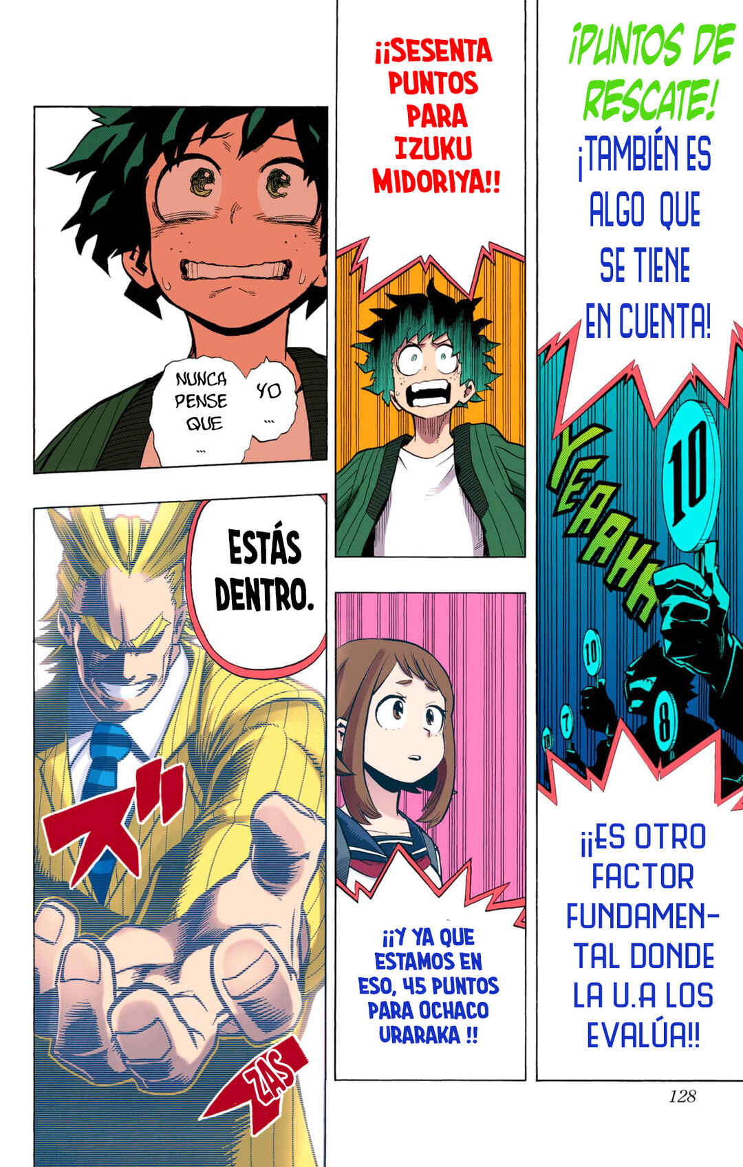 Boku no Hero Academia (Official Colored) Chapter 4 - Page 19