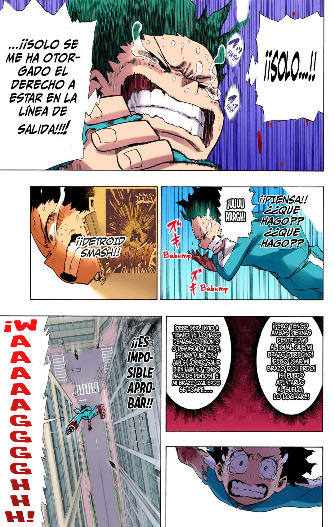 Boku no Hero Academia (Official Colored) Chapter 4 - Page 4