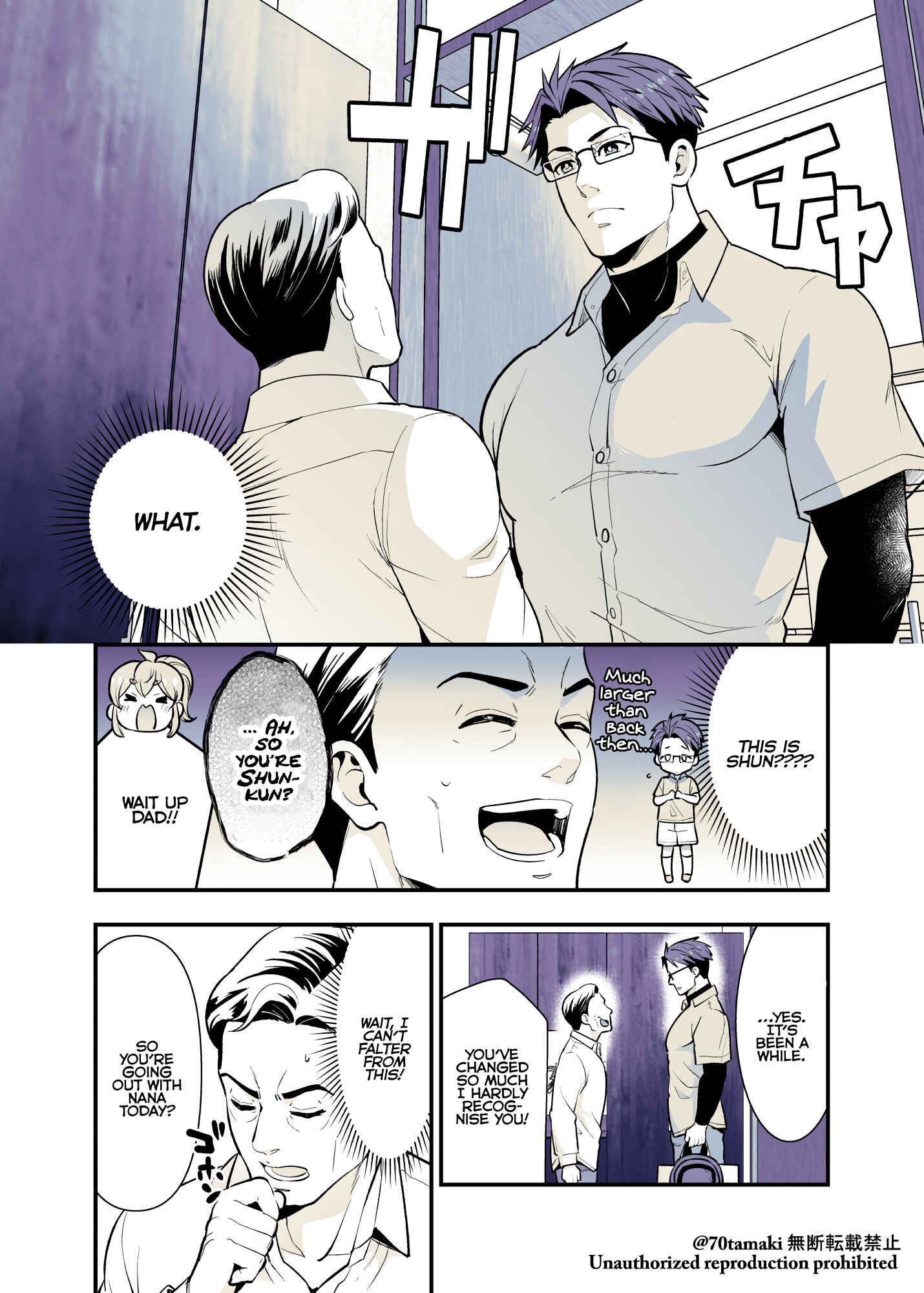 Osananajimi ga Hisabisa ni Saikai Shitara Otagai Kyonyuu ni Natteta Chapter 37 - Page 4