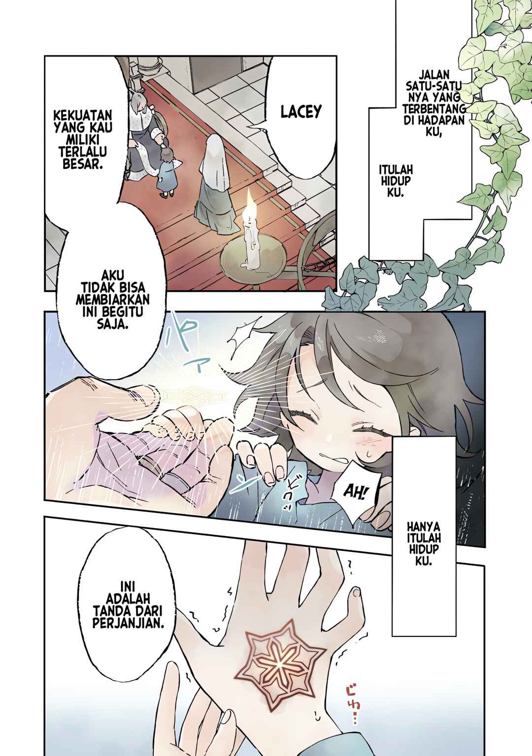Akatsuki no Majo Lacey wa Jiyuu ni Ikitai: Maou Toubatsu o Oeta node, Nonbiri Omise o Hirakimasu Chapter 1 - Page 2