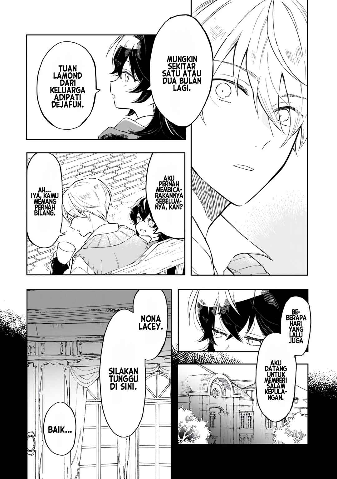 Akatsuki no Majo Lacey wa Jiyuu ni Ikitai: Maou Toubatsu o Oeta node, Nonbiri Omise o Hirakimasu Chapter 1 - Page 28