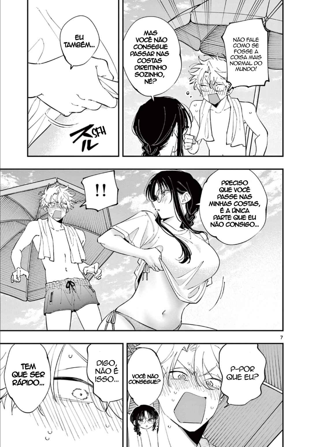 Tonari no Seki no Yatsu ga Souiu Me de Mitekuru Chapter 102 - Page 7
