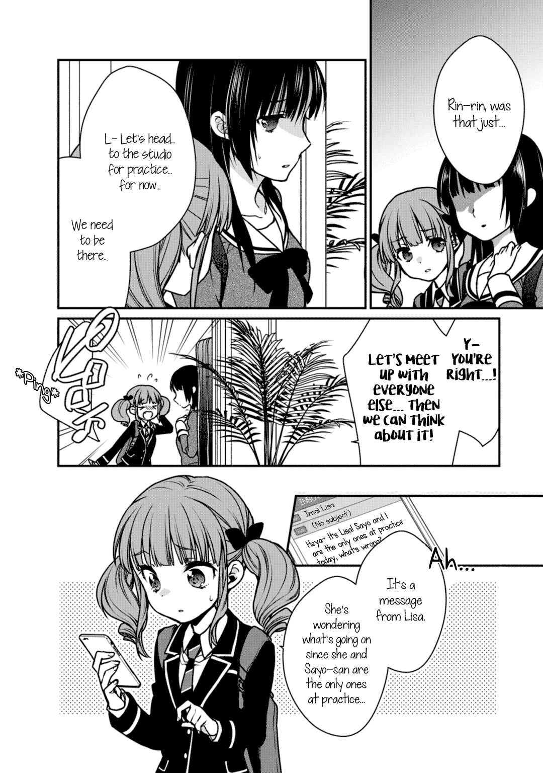BanG Dream! Girls Band Party! Roselia Stage Chapter 7 - Page 32