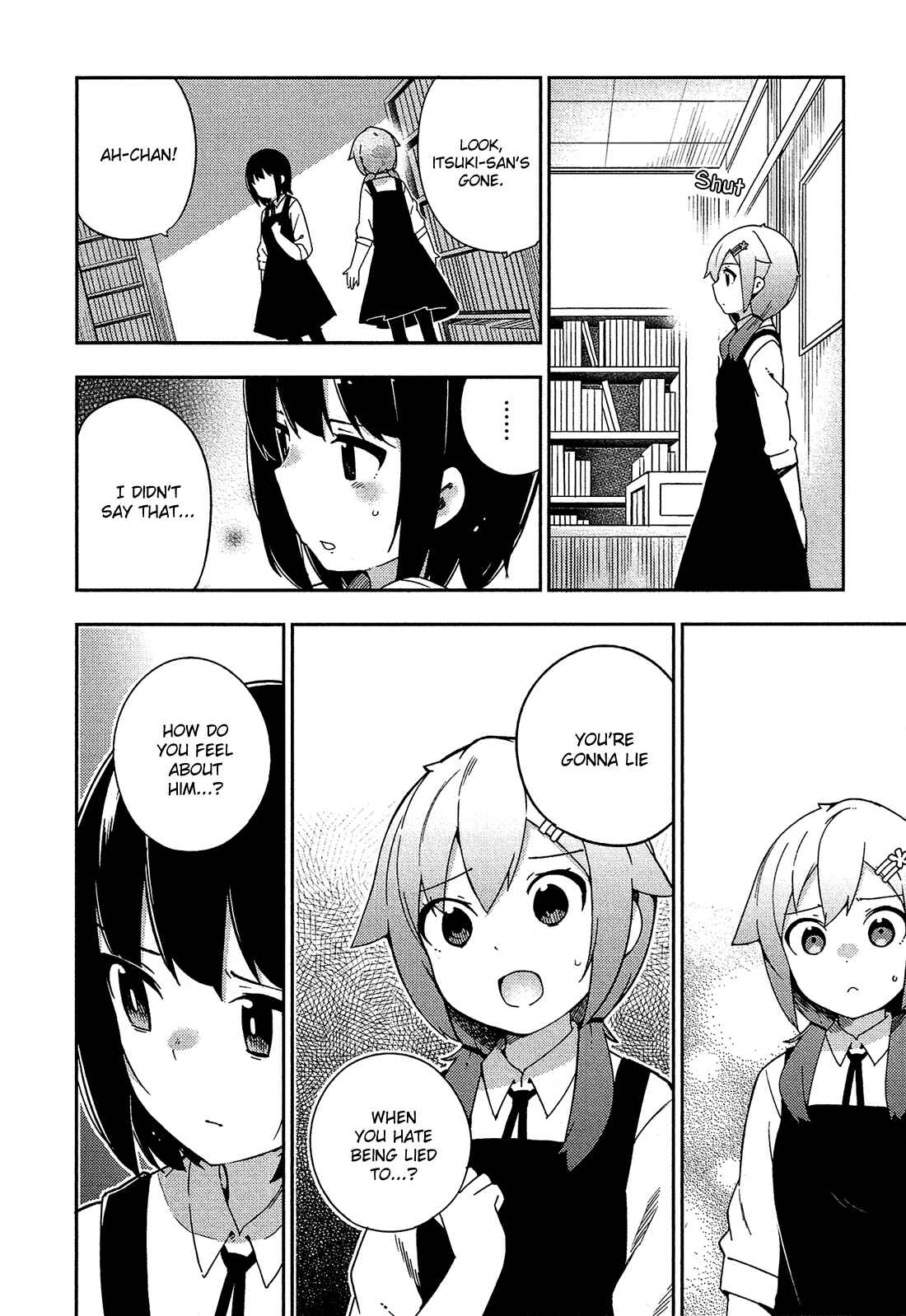 Ookami Shounen wa Kyou mo Uso wo Kasaneru Chapter 25 - Page 21