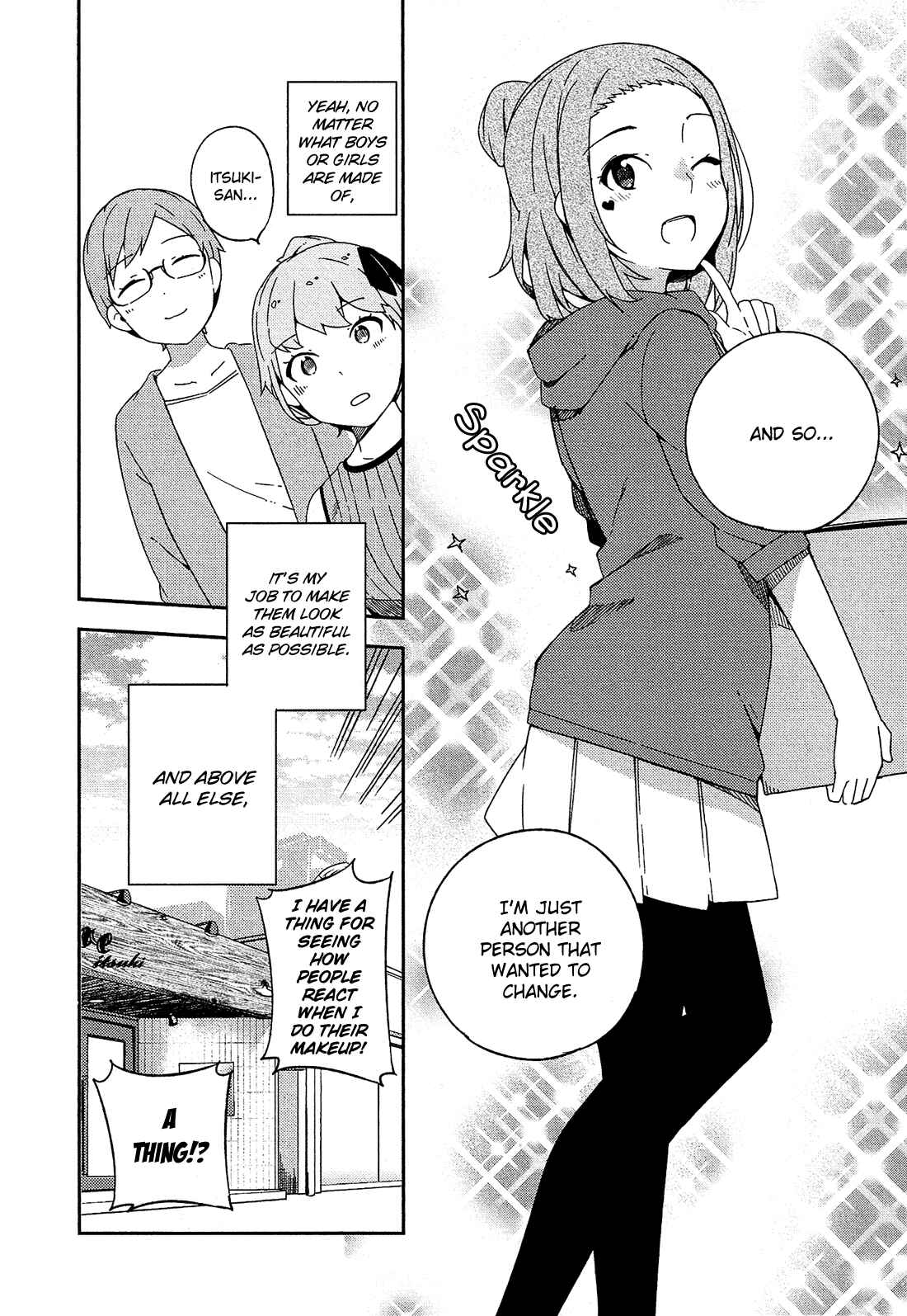 Ookami Shounen wa Kyou mo Uso wo Kasaneru Chapter 25 - Page 34