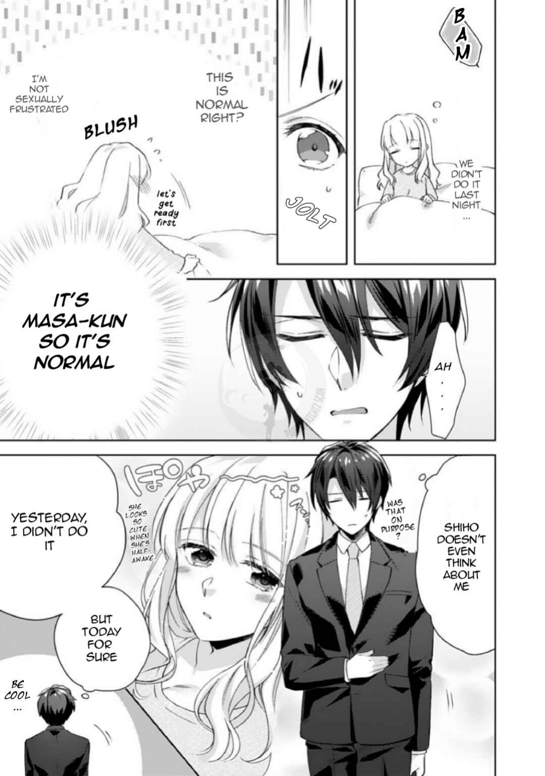 Kekkon made Ecchi wa Kinshi!?: Nengan no Shoya o Mukaeta Futari no Ohanashi. Chapter 5 - Page 10