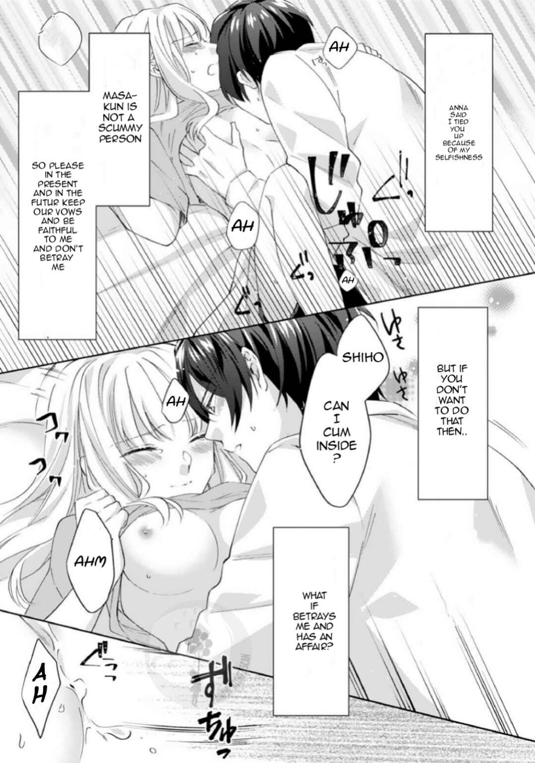 Kekkon made Ecchi wa Kinshi!?: Nengan no Shoya o Mukaeta Futari no Ohanashi. Chapter 5 - Page 24