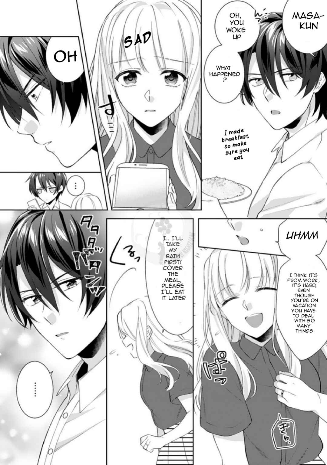 Kekkon made Ecchi wa Kinshi!?: Nengan no Shoya o Mukaeta Futari no Ohanashi. Chapter 5 - Page 5
