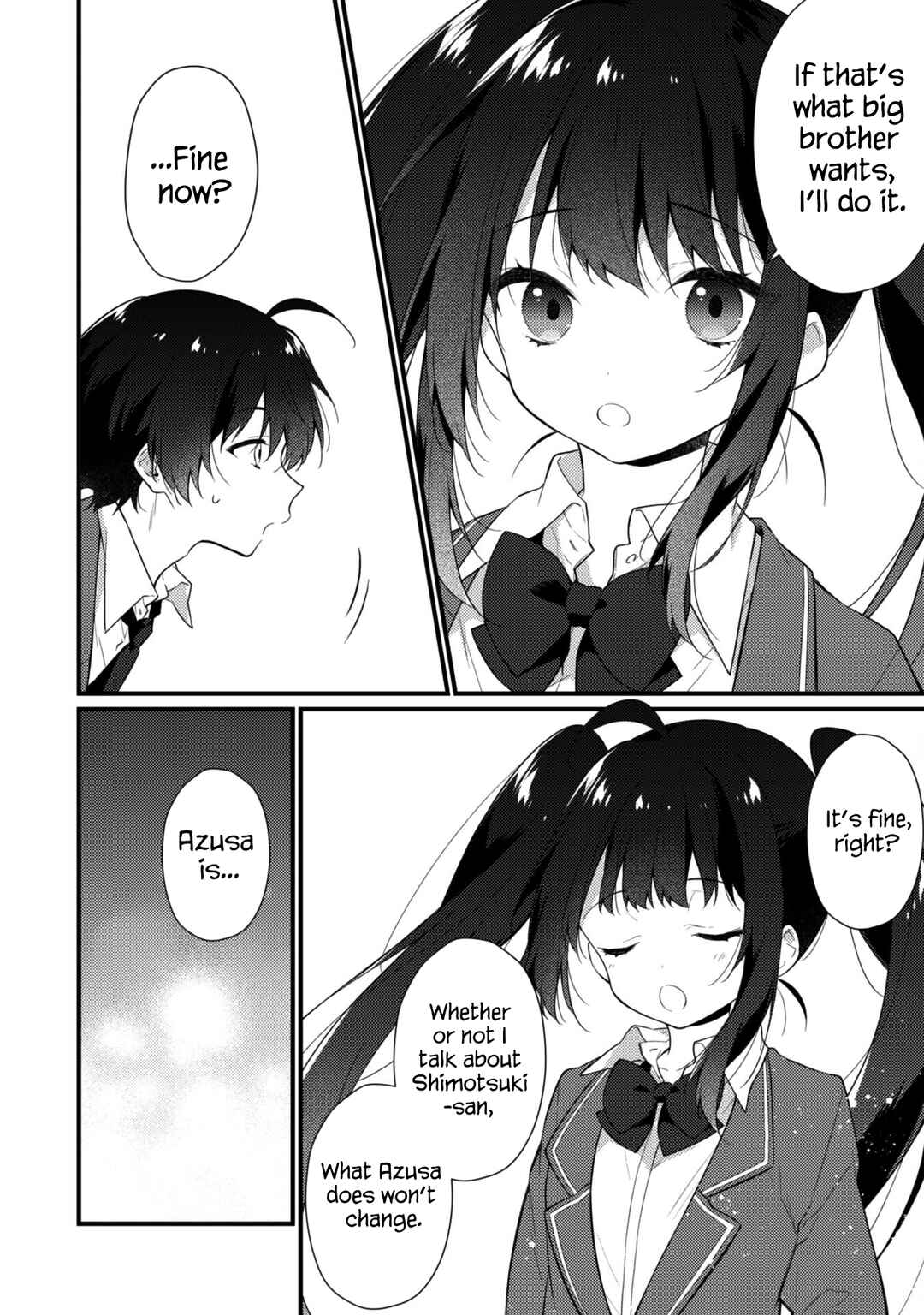 Shimotsuki-san wa Mobu ga Suki: Hitomishiri na Kanojo wa Ore ni Dake Dere Amai Chapter 6 - Page 20