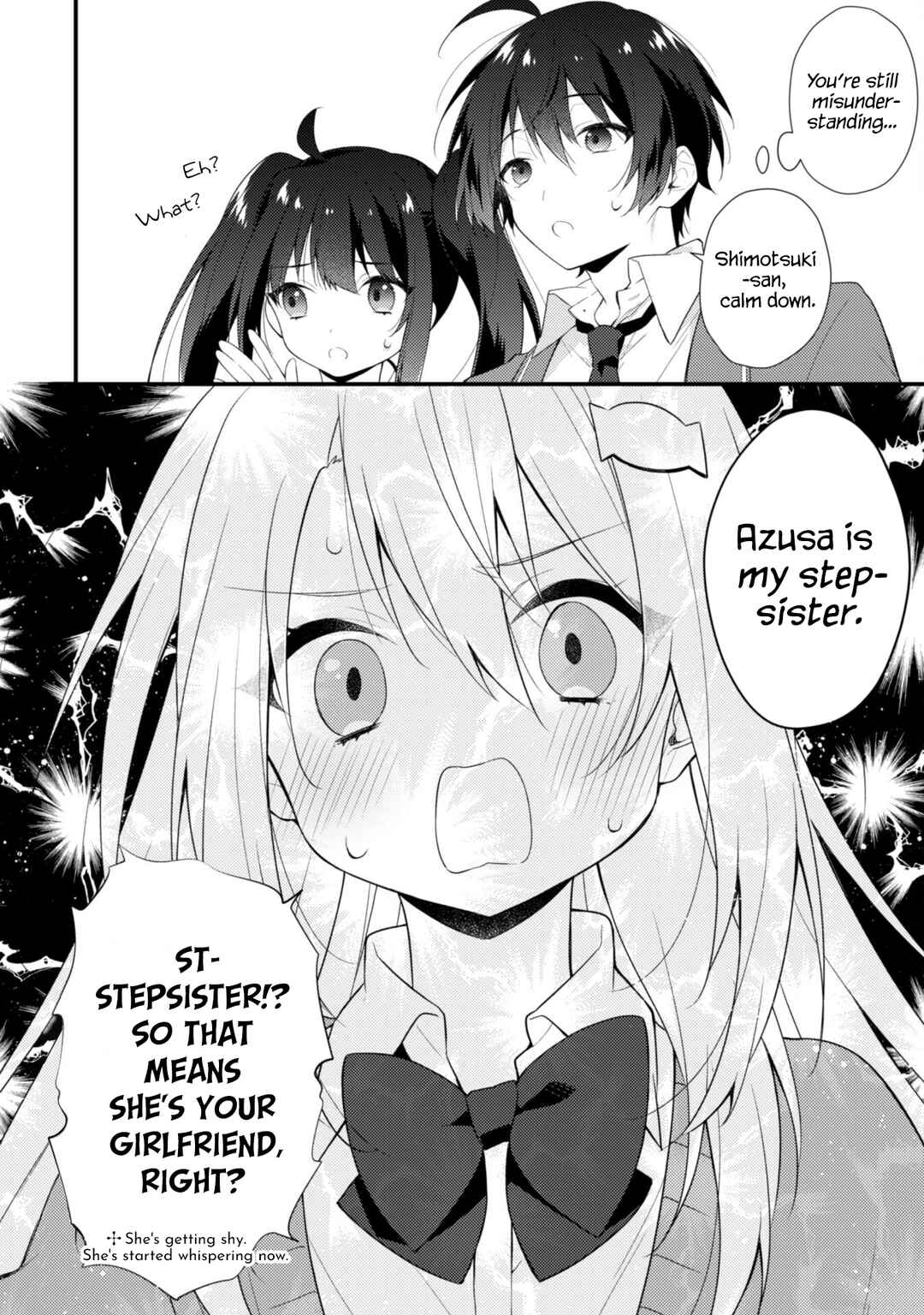 Shimotsuki-san wa Mobu ga Suki: Hitomishiri na Kanojo wa Ore ni Dake Dere Amai Chapter 6 - Page 7