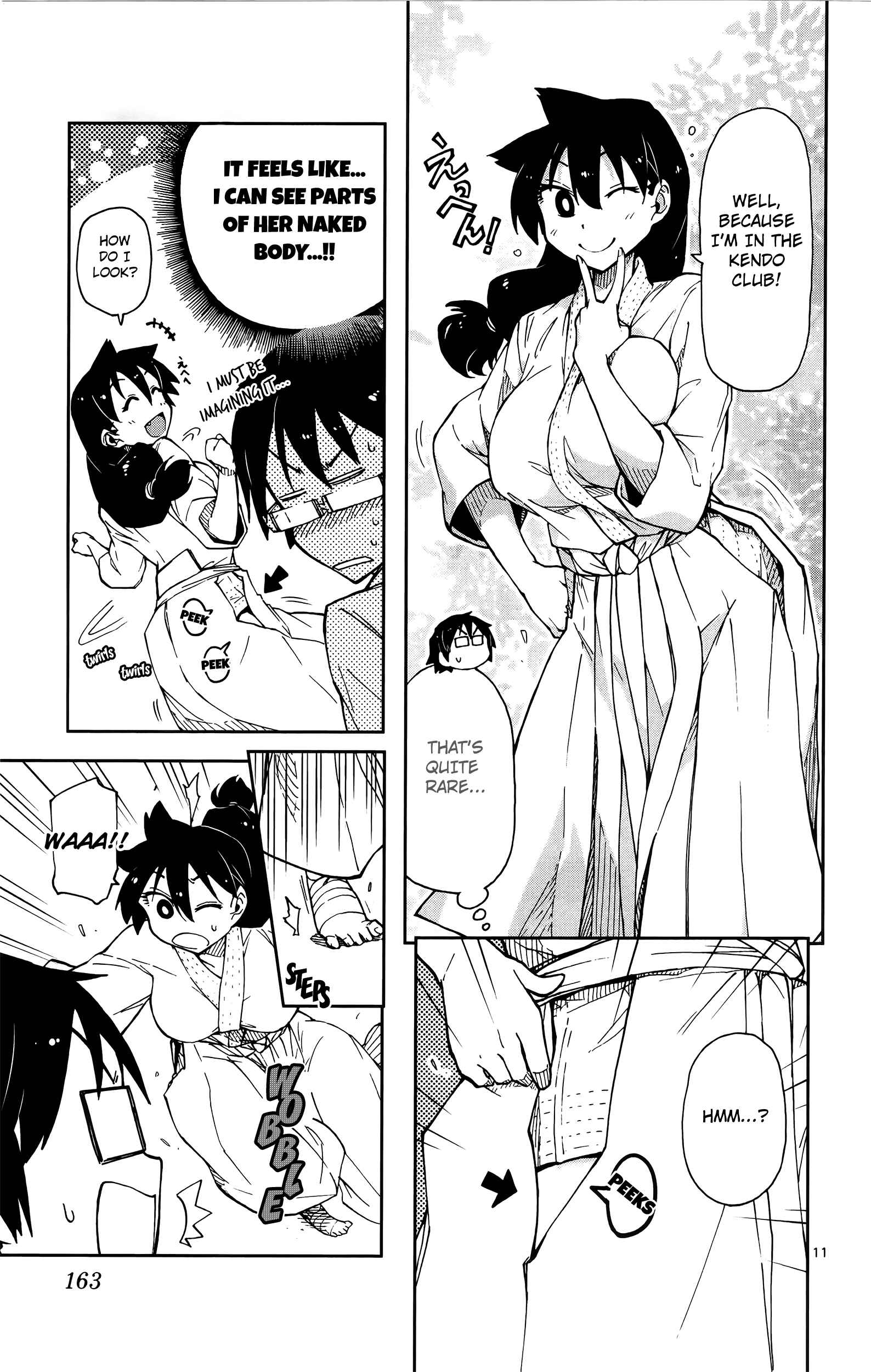 Amano Megumi wa Sukidarake! Chapter 8 - Page 11