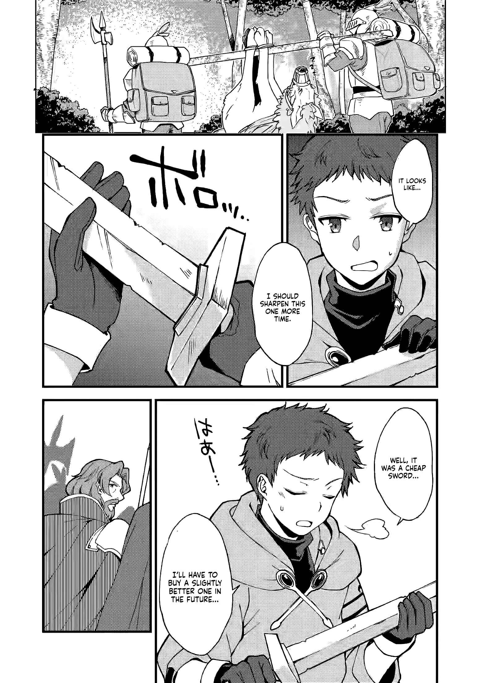 Kensei no Osananajimi ga Power Hara de Ore ni Tsuraku Ataru node, Zetsuen Shite Henkyou de Makenshi to shite Denaosu Koto ni shita. Chapter 6 - Page 12