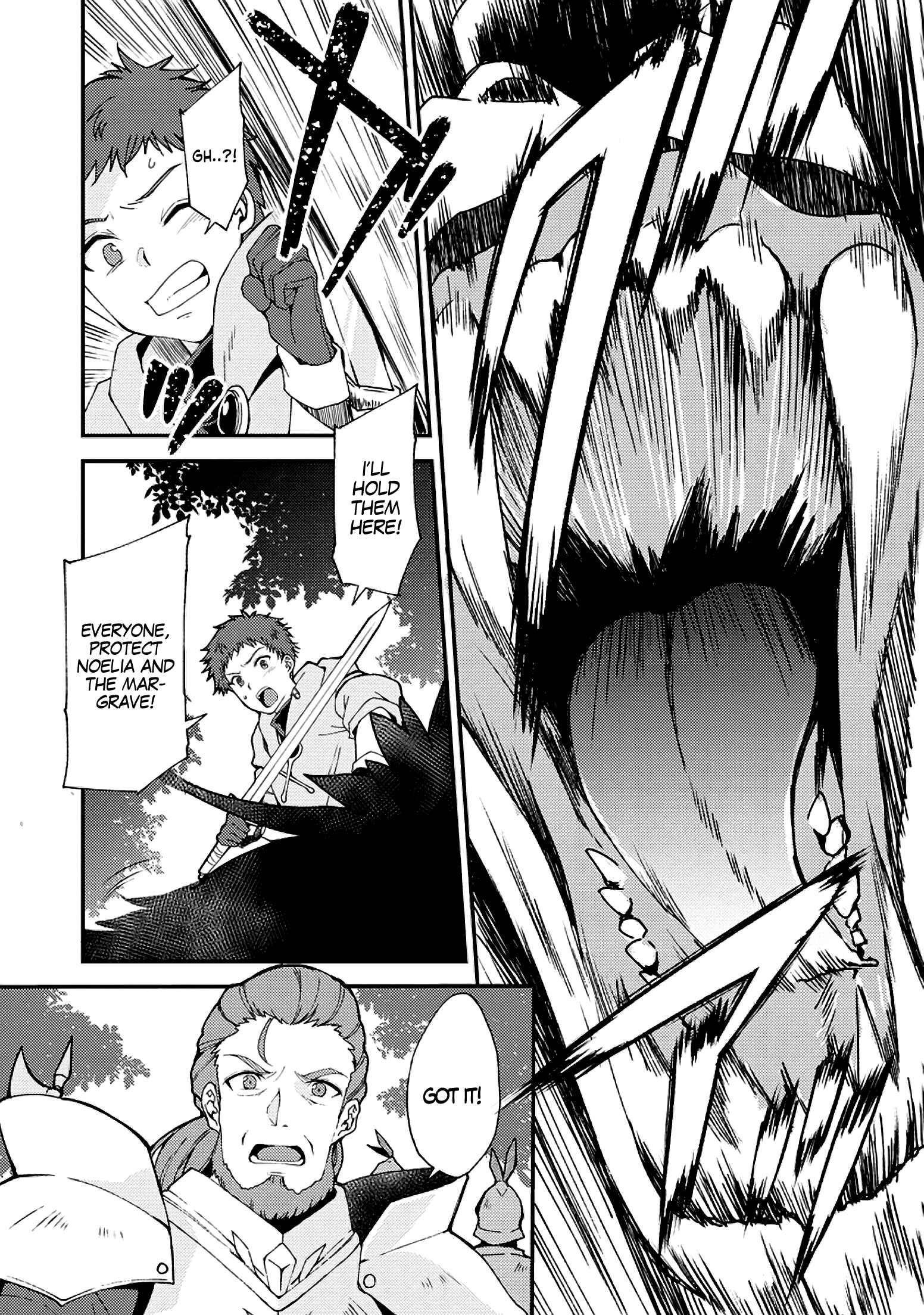Kensei no Osananajimi ga Power Hara de Ore ni Tsuraku Ataru node, Zetsuen Shite Henkyou de Makenshi to shite Denaosu Koto ni shita. Chapter 6 - Page 5