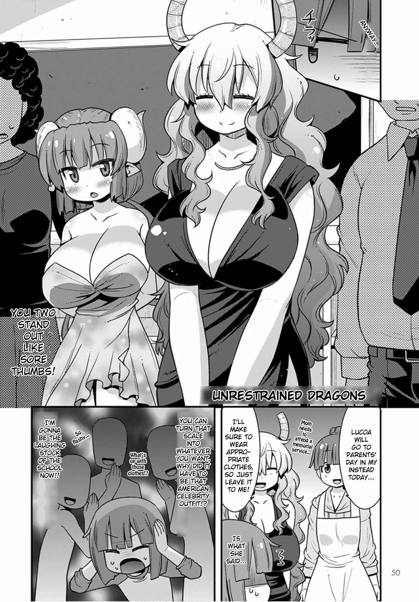 Kobayashi-san Chi no Maid Dragon - Lucoa wa Boku no ×× Desu Chapter 21 - Page 4