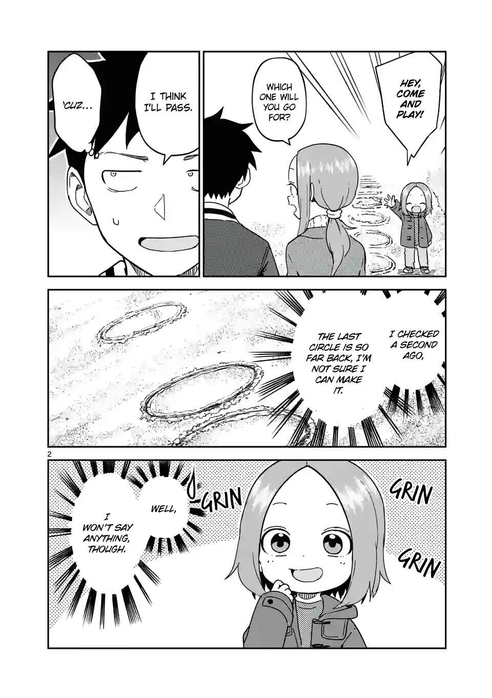 Karakai Jouzu no (Moto) Takagi-san Chapter 259 - Page 2