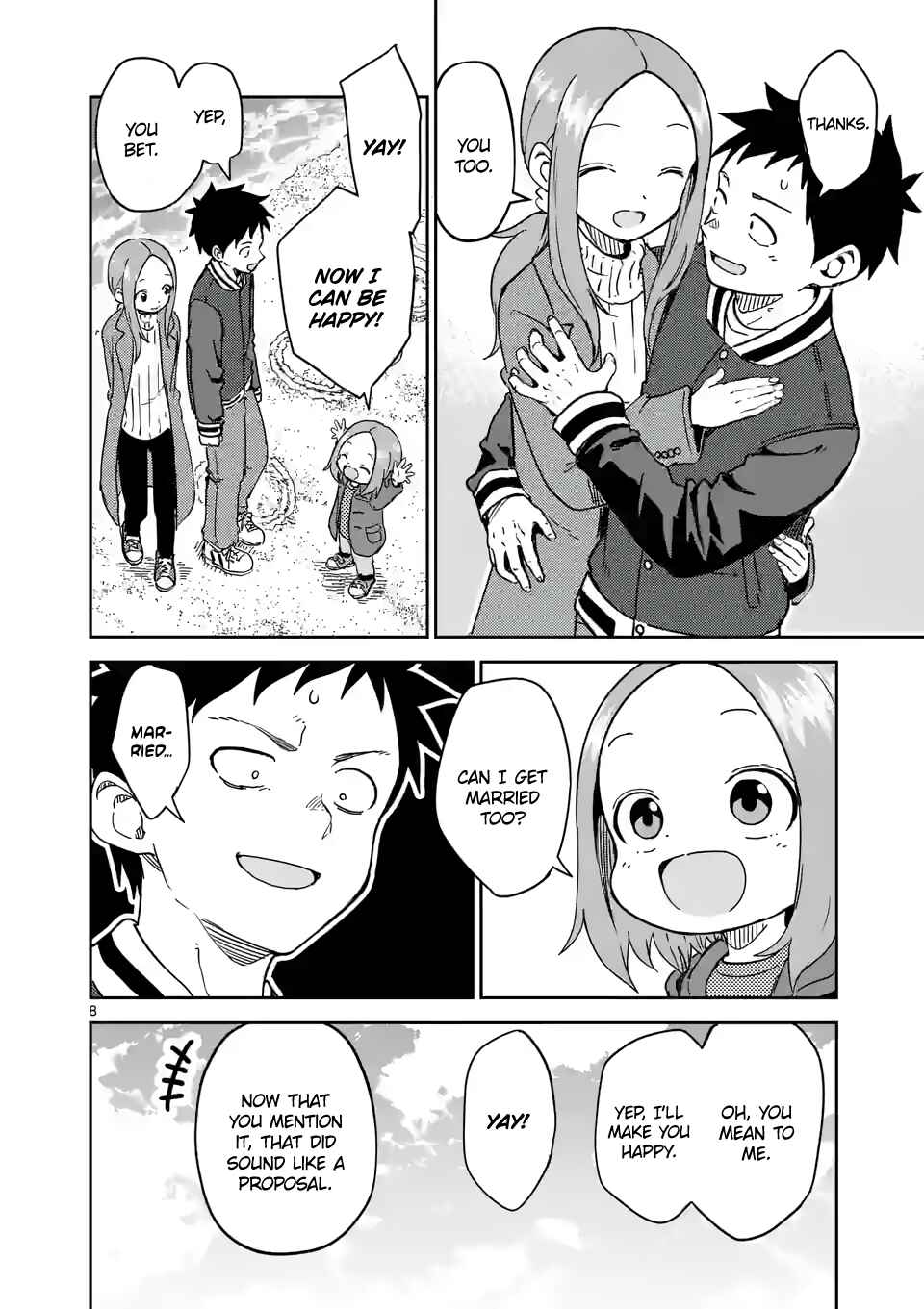 Karakai Jouzu no (Moto) Takagi-san Chapter 259 - Page 8