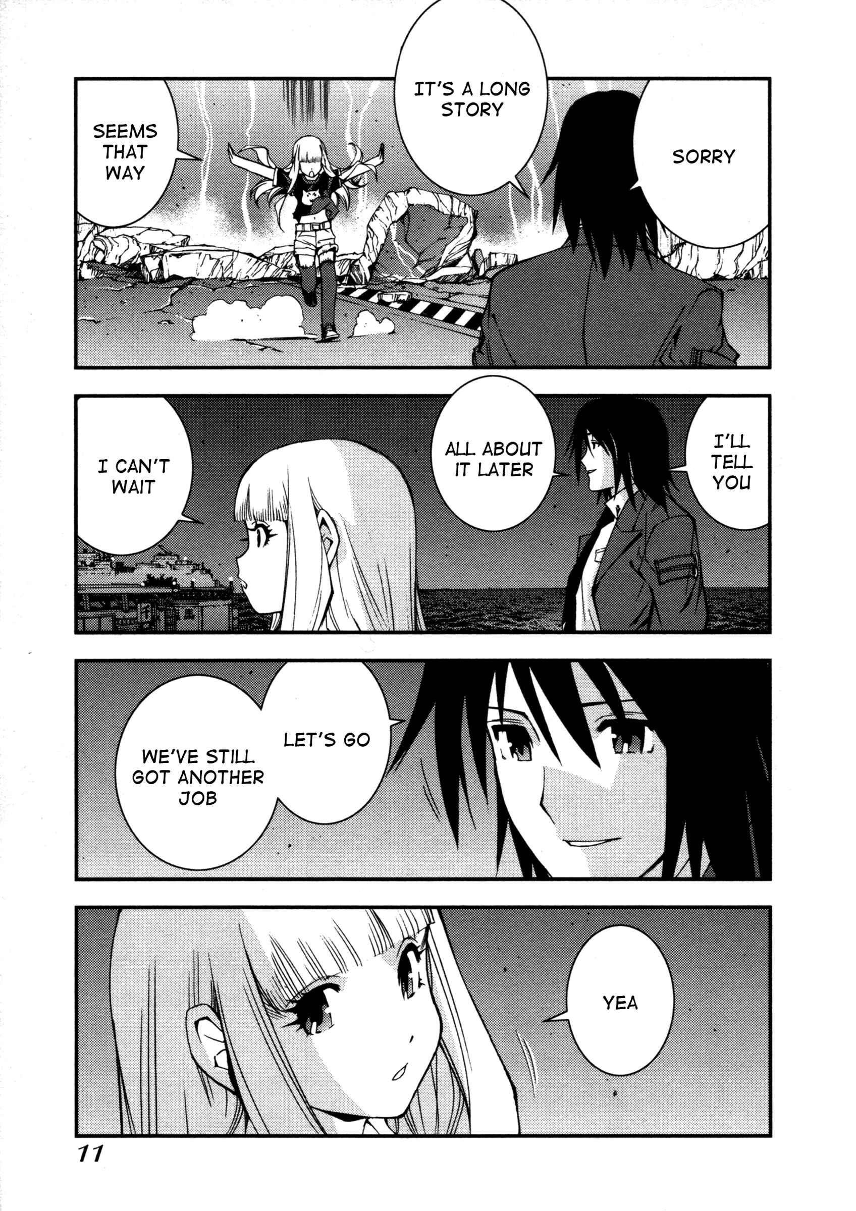 Aoki Hagane no Arpeggio Chapter 1 - Page 13